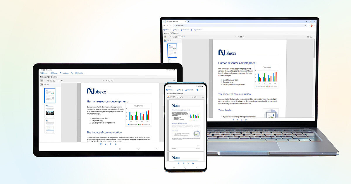 The perfect PDF viewer for your mobile UI5 apps - Nubexx